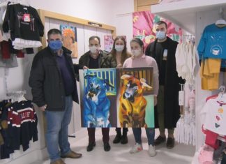 A arte e o comercio únense en Cambados co I Rueiro de Artistas A arte e o comercio únense en Cambados co I Rueiro de Artistas