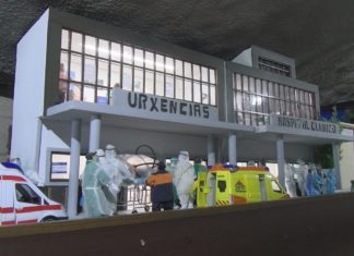 A pandemia e Maradona protagonizan o Belén de Valga A pandemia e Maradona protagonizan o Belén de Valga