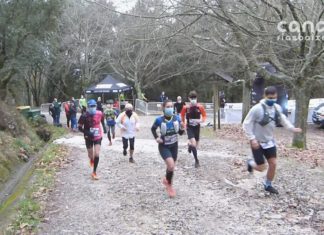 Elpidio Gómez e Aroa Sío foron os gañadores da cuarta edición do Trail San Silvestre de Lousame