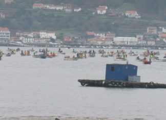 O exceso de auga doce obriga a aprazar a reapertura da campaña en Noia