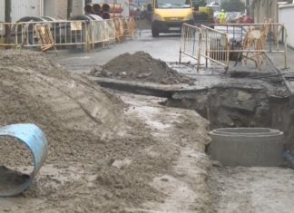 As obras de Beiramar e Cantabria, no Grove, a bo ritmo