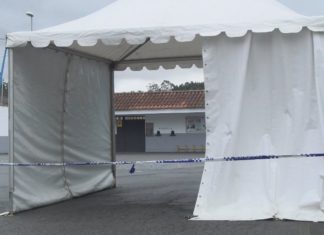 Todo preparado en Poio para o cribado ao que están convocados 8.000 veciños