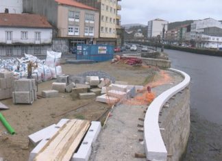 Noia retoma este luns as obras da fachada marítima