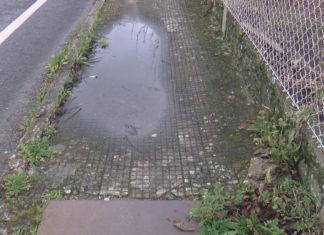 Noia licita a mellora da accesibilidade nas beirarrúas do Obre