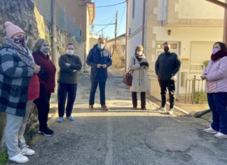 O PP de Poio esixe unha actuación integral na rúa Lameiriña