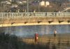 Un home atrinchéirase no río Lérez para non ser detido pola Policía
