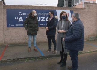 A xunta visita o campo da Bouza e a piscina de Ribadumia tras investir 40 mil euros nas súas melloras A xunta visita o campo da Bouza e a piscina de Ribadumia tras investir 40 mil euros nas súas melloras