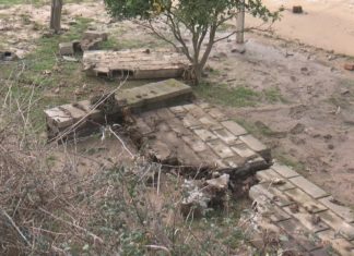 A veciñanza de Guillán reclama solucións urxentes ás continuas inundacións provocadas polas obras dun viñedo A veciñanza de Guillán reclama solucións urxentes ás continuas inundacións provocadas polas obras dun viñedo