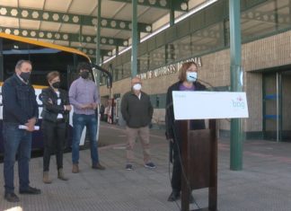 O BNG leva ao Parlamento as deficiencias no transporte público en Muros-Noia