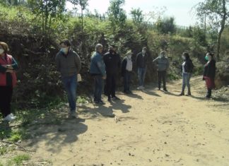 Conflito de marcos en Cambados: un veciño córtalle o camiño a 40 terreos Conflito de marcos en Cambados: un veciño córtalles o camiño a 40 terreos