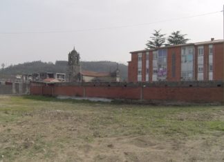 Caldas renovará o entorno da igrexa de Santa María nos terreos cedidos pola Garda Civil Caldas renovará o entorno da igrexa de Santa María nos terreos cedidos pola Garda Civil