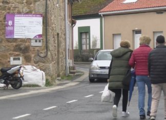 A humanización da rúa Sobrán atende unha demanda histórica dos veciños de Vilaxoán