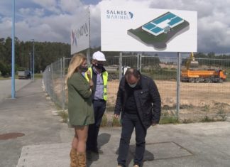Comeza a construción da nave de Vinova Group en Baión que poderá almacenar ata 27 mil toneladas de conxelados Comeza a construción da nave de Vinova Group en Baión que poderá almacenar ata 27 mil toneladas de conxelados