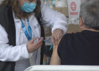 A área de Pontevedra e O Salnés prevé rematar a semana co 20% da súa poboación con algunha dose da vacina