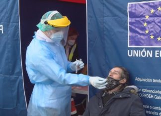 A área de Pontevedra e O Salnés mantén os casos estables por debaixo dos 500