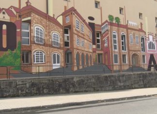 O IES Virxe do Mar cambia de imaxe grazas á Asociación Vella Escola