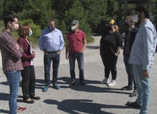 O BNG denuncia novas verteduras nunha das balsas de residuos de Sanfinx