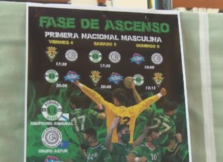 O Aquitania Asmubal Meaño xoagarase no Coirón de Dena o ascenso á primeria nacional de balonmán O Aquitania Asmubal Meaño xoagarase no Coirón de Dena o ascenso á primeria nacional de balonmán