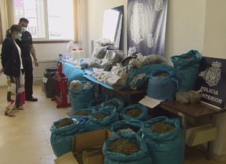 Seis detidos tras desartellar un laboratorio de drogas en Meis