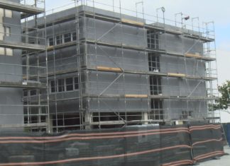 As obras do IES Campo de San Alberto avanzan a bo ritmo