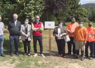 A Ecobrigada de Amicos rehabilita un xardín botánico das Adegas Granbazán A Ecobrigada de Amicos rehabilita un xardín botánico das Adegas Granbazán