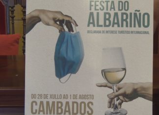 O novo cartel das Festas do Albariño mestura a arte clásica coa actualidade O novo cartel das Festas do Albariño mestura a arte clásica coa actualidade