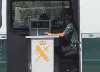 A provincia de Pontevedra contará cunha oficina móbil da Garda Civil de apoio aos peregrinos