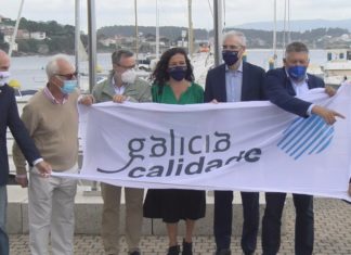 Os portos deportivos de Sanxenxo izan as bandeiras de Galicia Calidade Os portos deportivos de Sanxenxo izan as bandeiras de Galicia Calidade