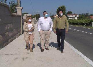 As melloras na estrada EP – 5059 permitirá aos veciños de Sisán transitar de seguros pola beirarrúa As melloras na estrada EP - 5059 permitirá aos veciños de Sisán transitar de seguros pola beirarrúa