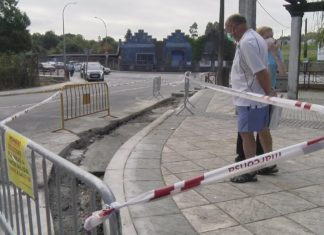 Veciños da rúa Celos Emilio protestan polo estretamento das estradas pola construcións das ciclovias Veciños da rúa Celos Emilio protestan polo estretamento das estradas pola construcións das ciclovias