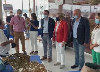 A conselleira do Mar inaugura a mostra ‘Arte do Mar’ en Outes