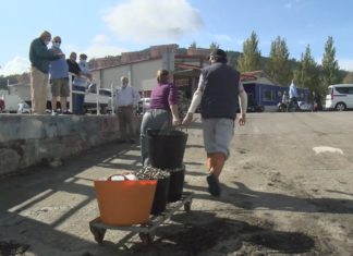 Os mariscadores da ría de Muros-Noia regresaron xa ó traballo