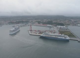 Vilagarcía recupera a visita de cruceiros tras case dous anos sen escalas Vilagarcía recupera a visita de cruceiros tras case dous anos sen escalas