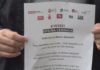 Os traballadores do Sabadell maniféstanse diante das oficinas bancarias en contra do Ere Os traballadores do Sabadell maniféstanse diante das oficinas bancarias en contra do Ere