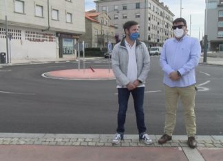Cambados elimina un punto negro da súa rede viaria coa creación dunha rotonda no Pombal