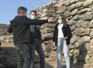 Rematadas as obras de mantemento no castro de Baroña