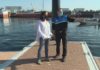 A presidenta de Portos comproba a marcha das obras no peirao de Ribeira