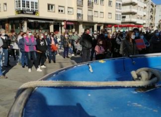 Concentración en Rianxo pola defensa do sector e da ría de Arousa