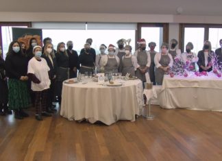 O obradoiro de hostalería do Salnés elabora un menú de nadal para os usuarios de Cáritas Arousa O obradoiro de hostalería do Salnés elabora un menú de nadal para os usuarios de Cáritas Arousa