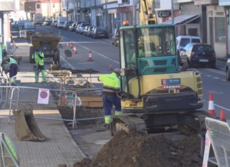 Iniciadas as obras de humanización e mellora da seguridade vial na avenida de San Campio