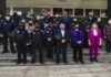 Emotiva homenaxe ás mulleres dos corpos de seguridade polo 8-M