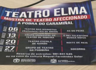 A Pobra acollerá ó longo deste mes de marzo un ciclo de teatro afeccionado