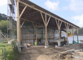 A rehabilitación do antigo estaleiro Ciprián encara a súa última fase
