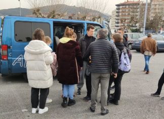 Con temor ás mafias e ás violacións, así chegaron os 46 refuxiados do autobús de Galucrania Temor ás mafias e as violacións, así chegaron os 46 refuxiados do autobús de Galucrania