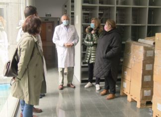 A nova área de esterilización do Hospital do Salnés, para comezos do 2023