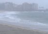 O mal tempo empaña o arranque da Semana Santa nas Rías Baixas