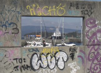 Vilagarcía, a cidade dos mil e un graffitis