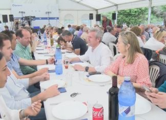 Rueda, na romaría do Monte Castrove, anima aos seus a gañar a batalla das municipais do ano que vén