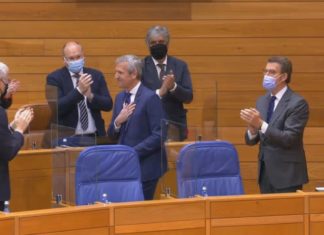 Rueda na sesión de investidura: ‘Non son nin pretendo ser Feijóo’