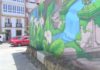 O BNG de Noia critica o pintado dun mural nun ben protexido